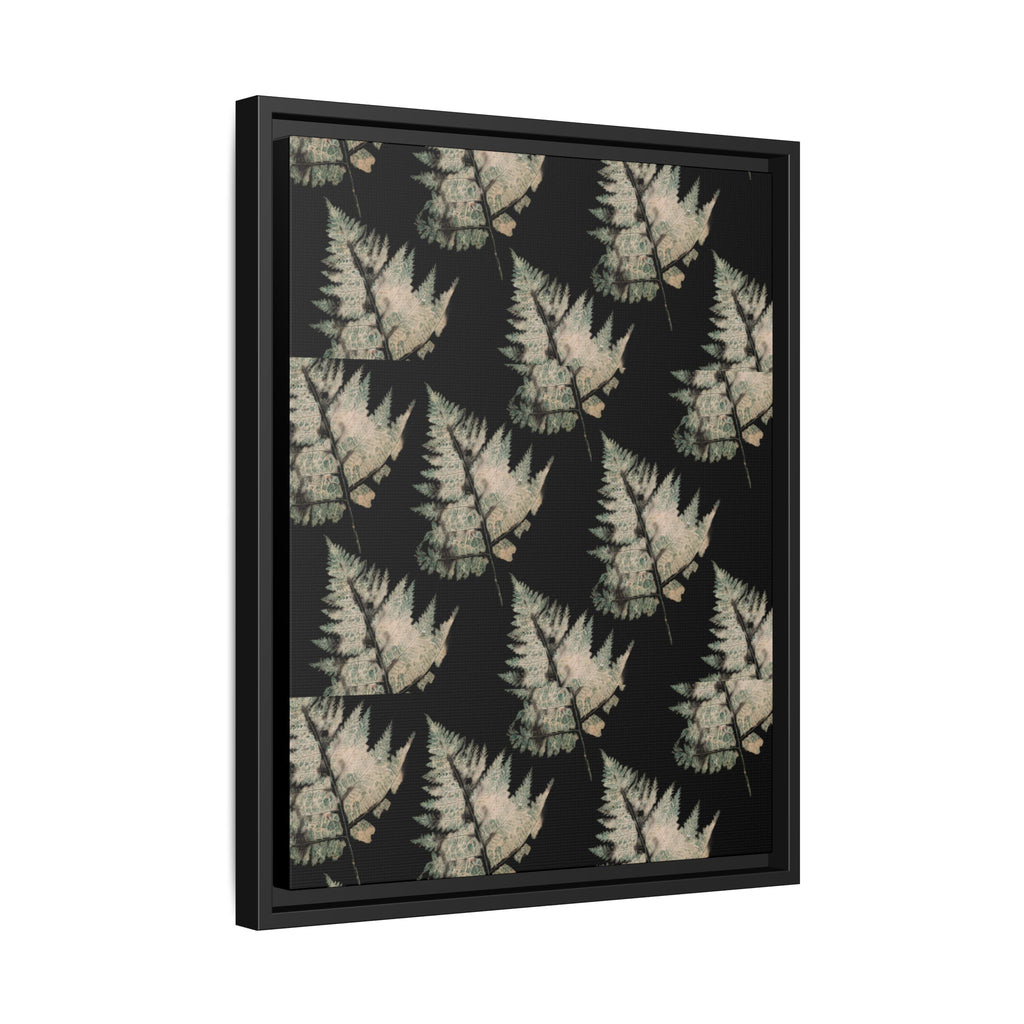 Botanical Fern Matte Canvas Framed Wall Art