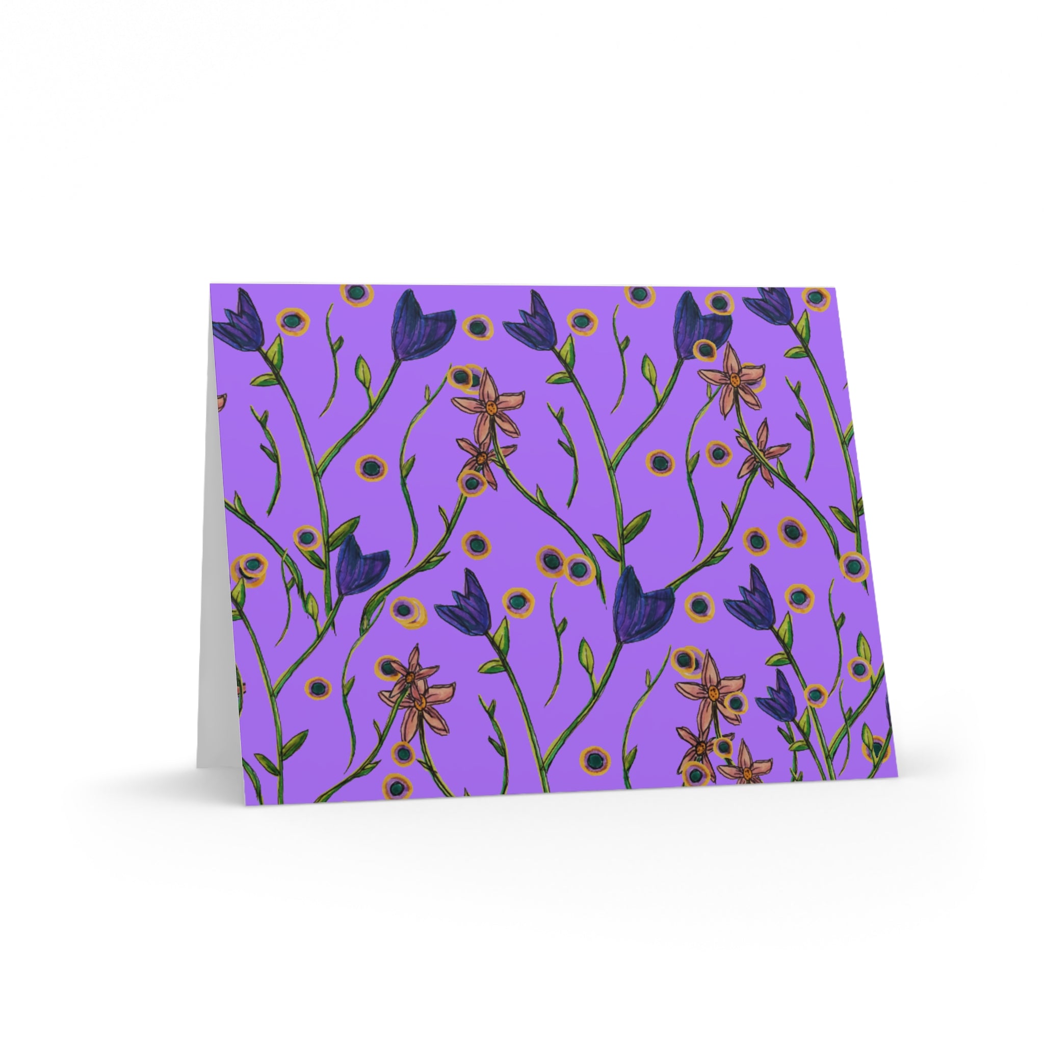 Blank Greeting Cards Pack — Printable Folded Cards (8/16/24 pcs)