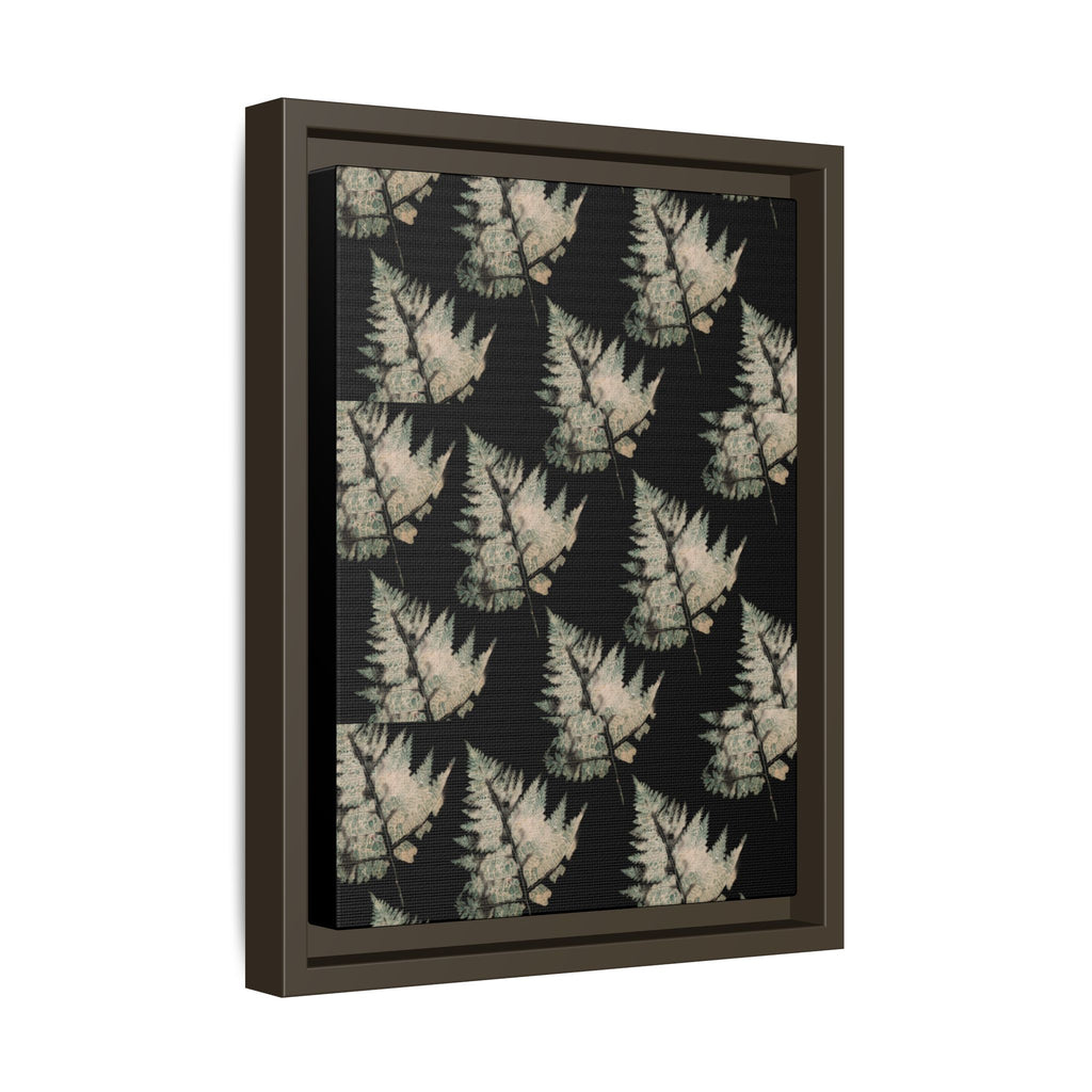 Botanical Fern Matte Canvas Framed Wall Art