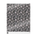 Floral Chalkboard Wrapping Paper – Elegant Hand-Drawn Blossom Gift Wrap