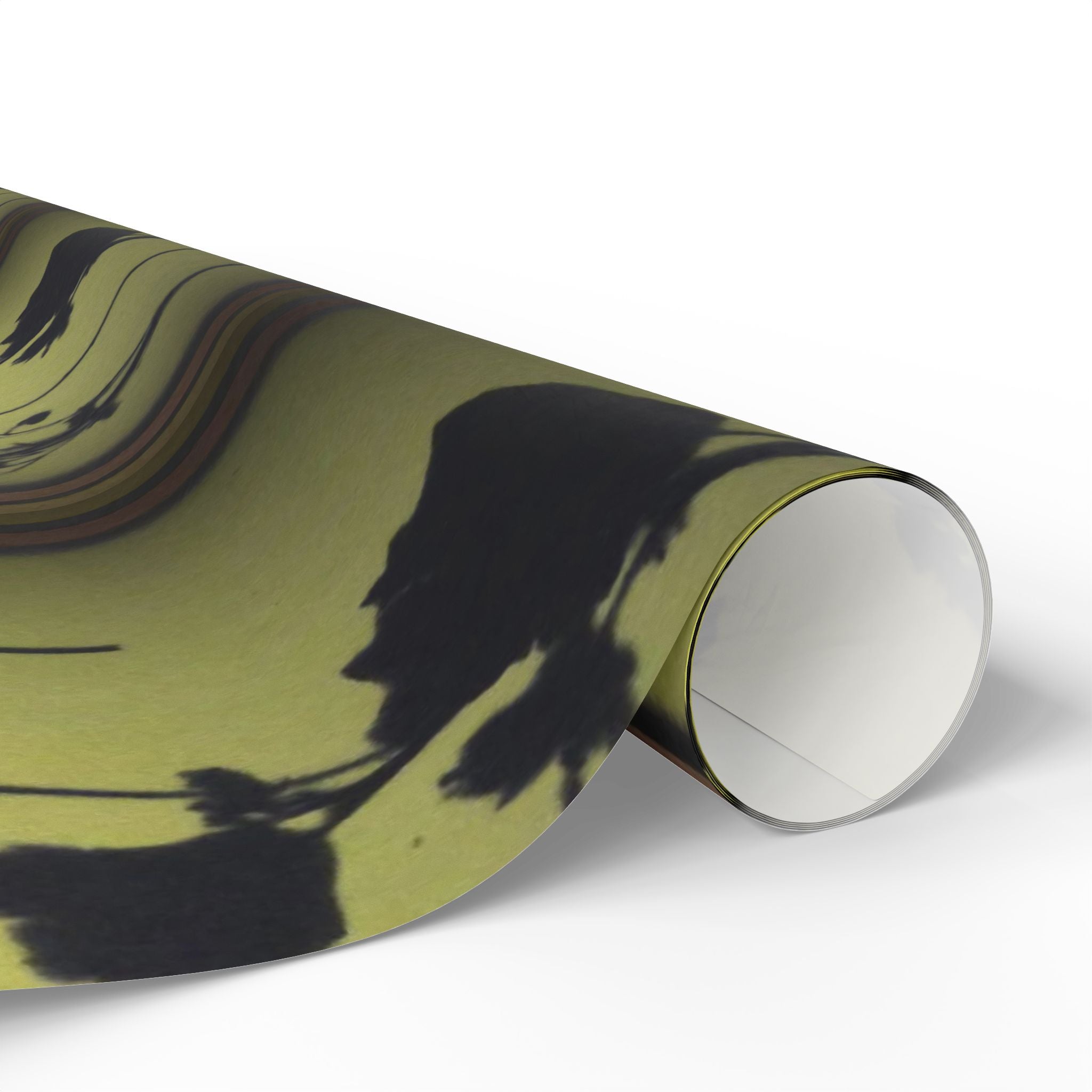 Wrapping Paper — Vintage Botanical Silhouette Gift Wrap