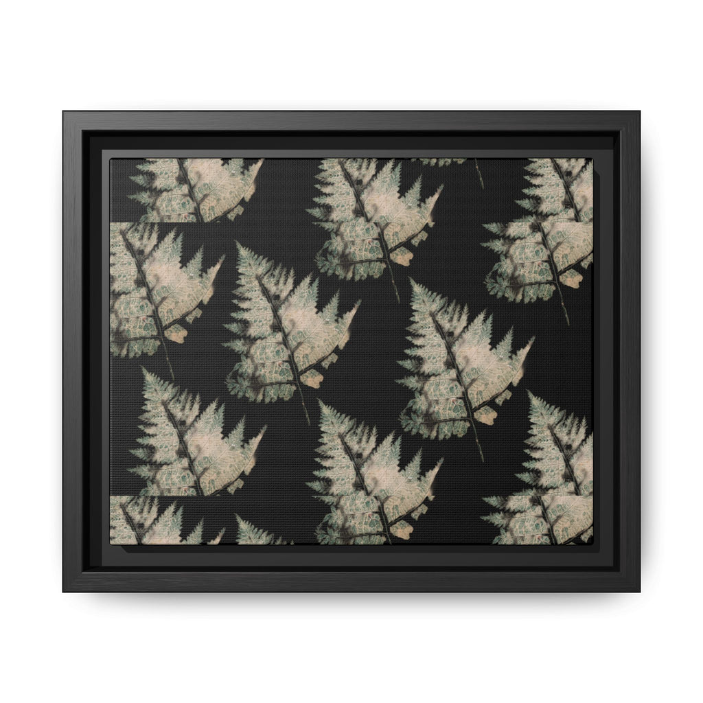 Botanical Fern Matte Canvas Framed Wall Art