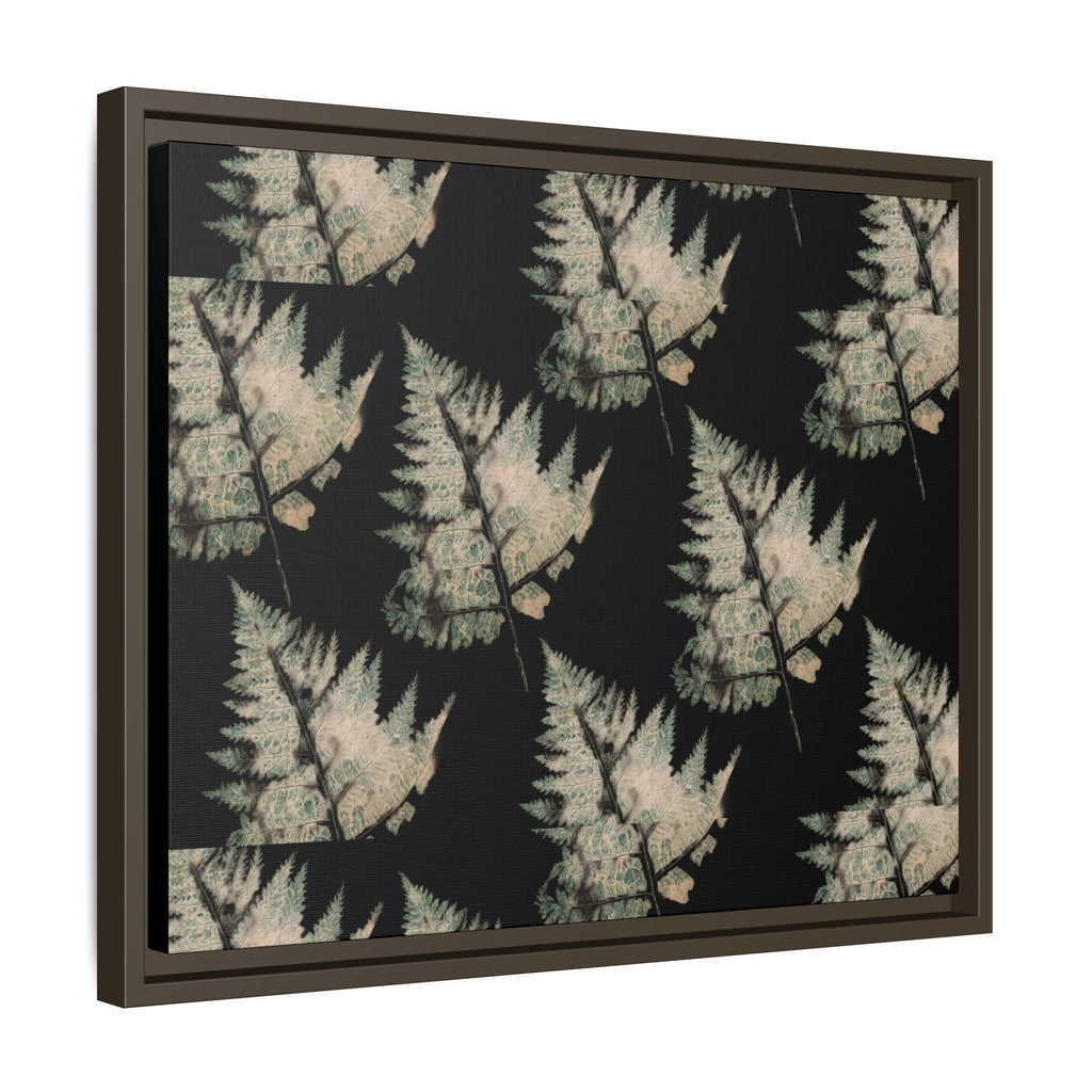 Botanical Fern Matte Canvas Framed Wall Art