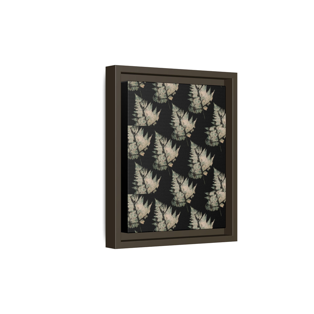 Botanical Fern Matte Canvas Framed Wall Art