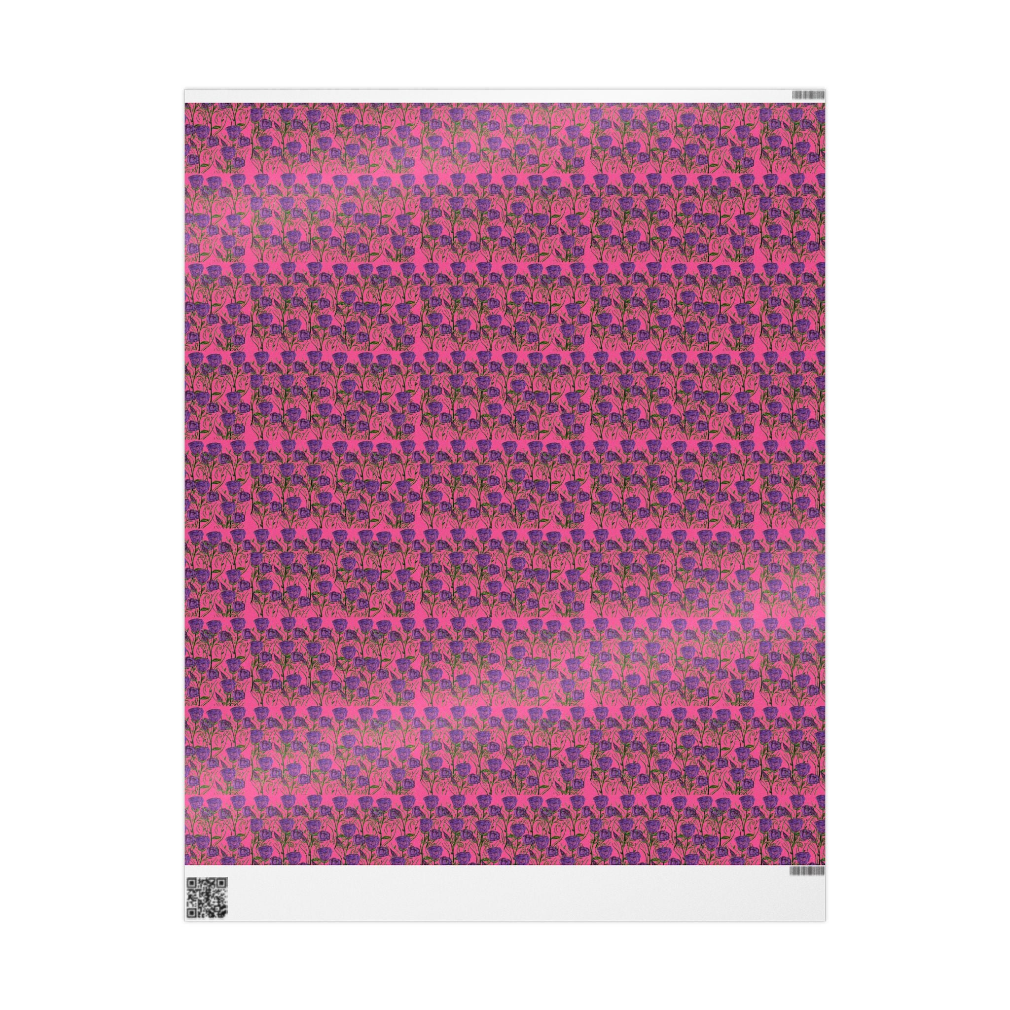 Pictures of you  Wrapping Paper - Pink & Purple Patterned Gift Wrap
