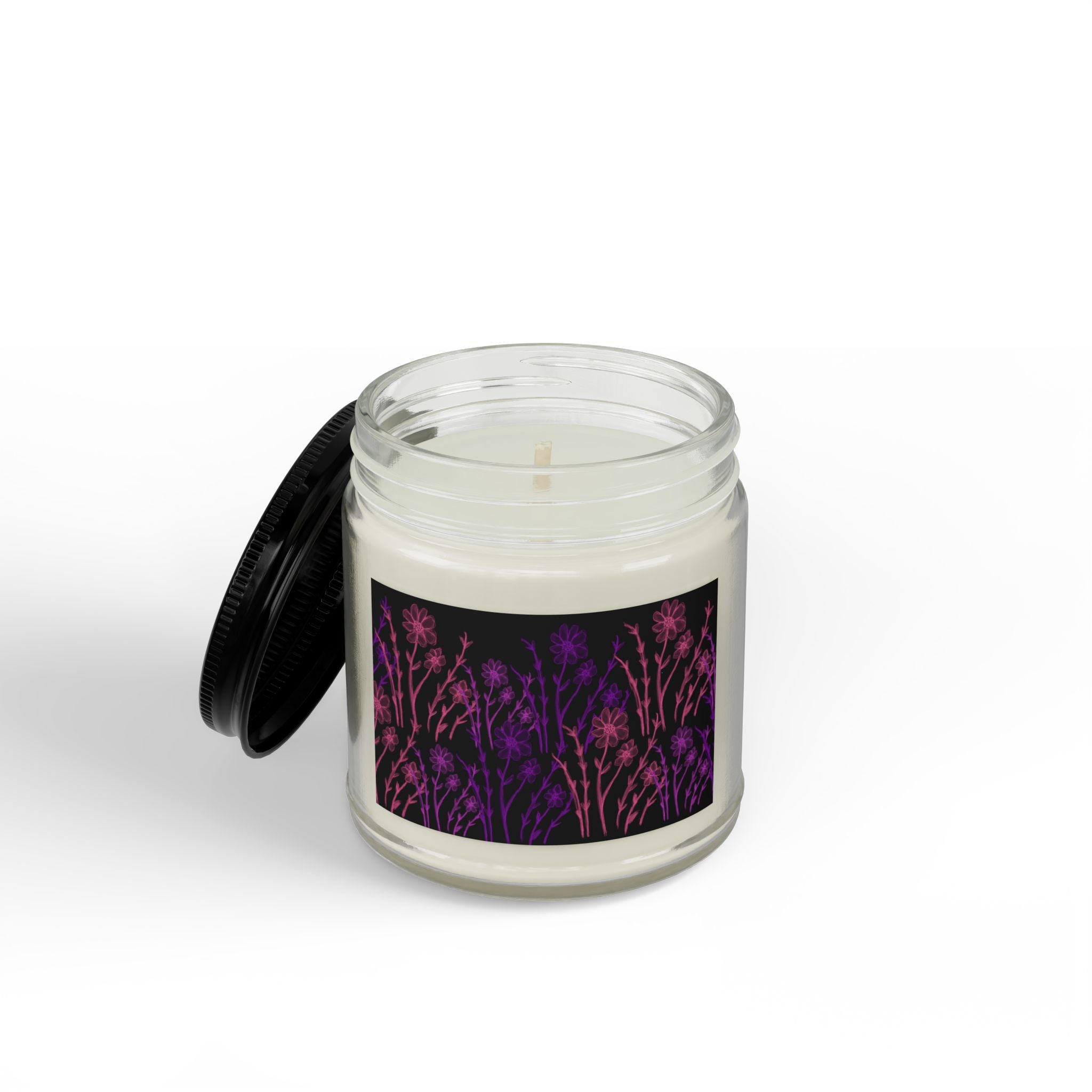 Lavender Meadow Soy Candle — Scented Amber Jar (4oz & 9oz)