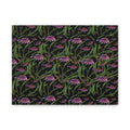 Coneflower Pattern Matte Canvas Wall Art — Stretched 1.25"