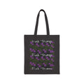 Protest Tote Bag — "F**k Trump" Floral Canvas Tote