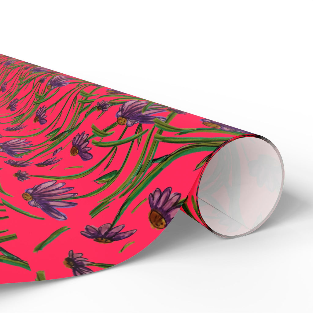 HOW BEAUTIFUL YOU ARE Wrapping Paper – Bright Pink Botanical Gift Wrap