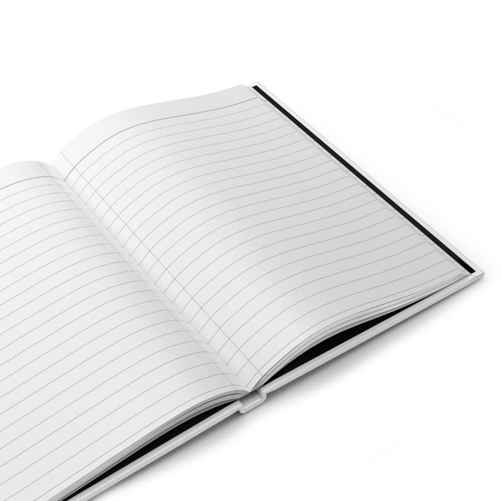 Voodoo Doll Sketch Hardcover Journal — Hand-Drawn Gothic Notebook