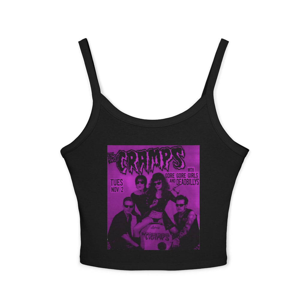 The Cramps Vintage Poster Crop Tank