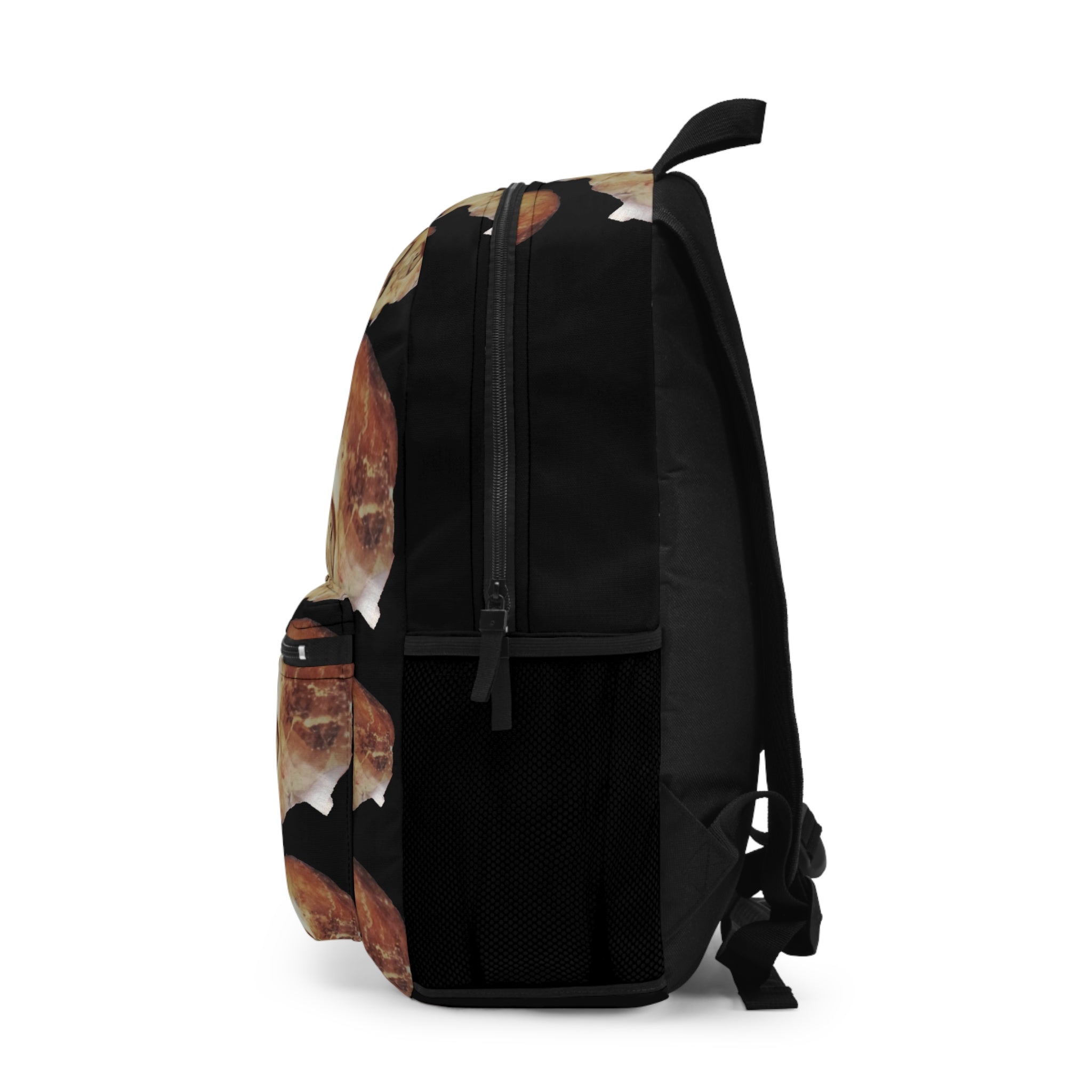 Skull Pattern Backpack — Vintage Gothic Skull Print School & Travel Bag