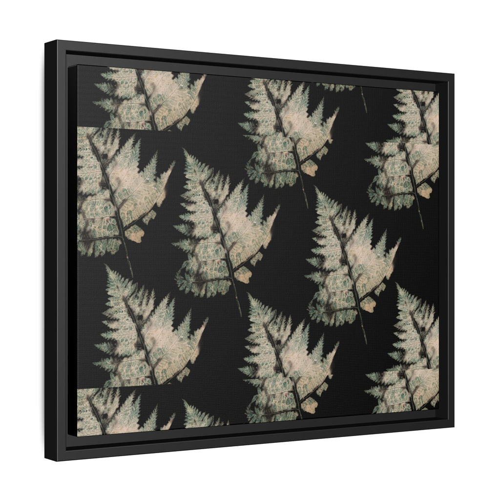 Botanical Fern Matte Canvas Framed Wall Art