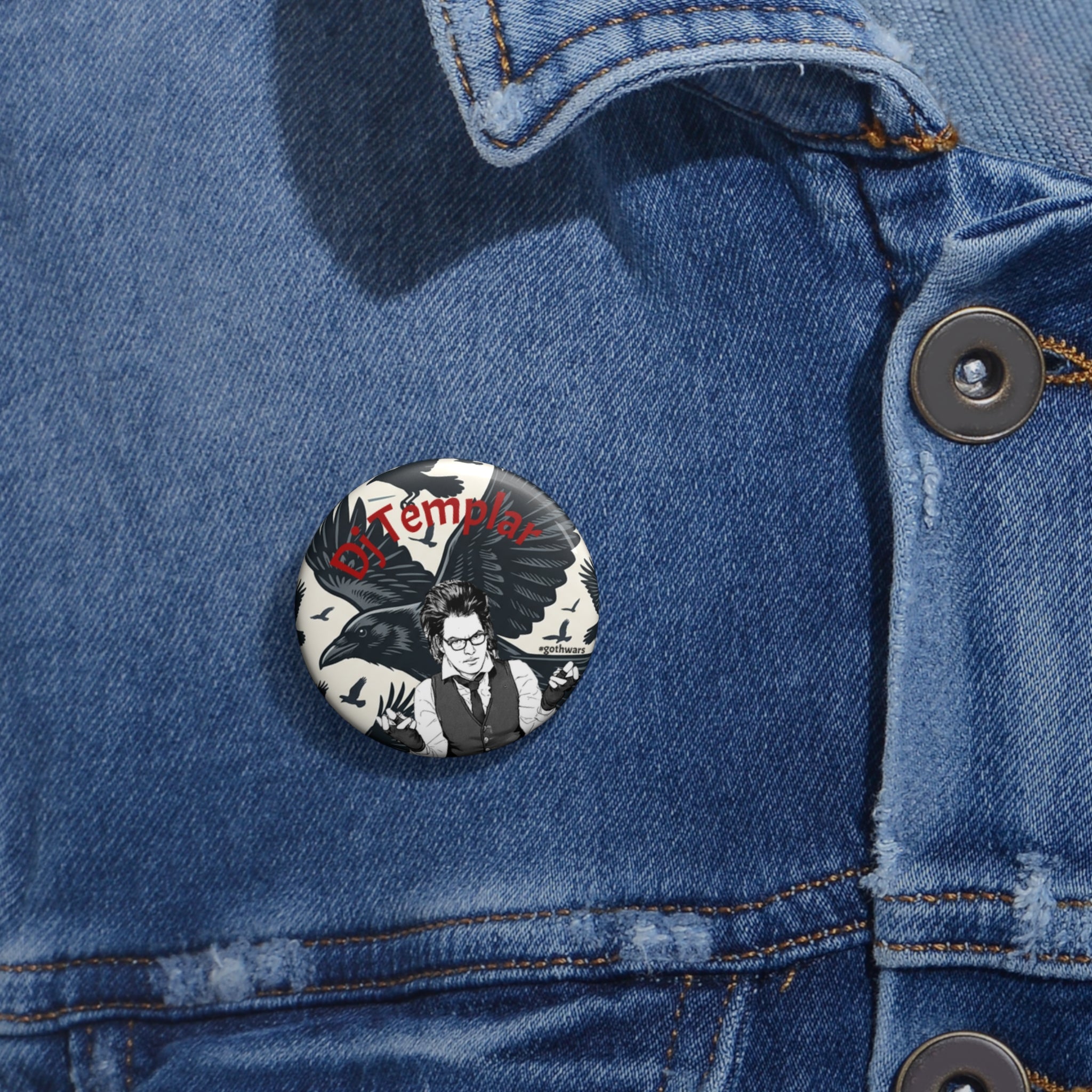 Dj Templar Pin