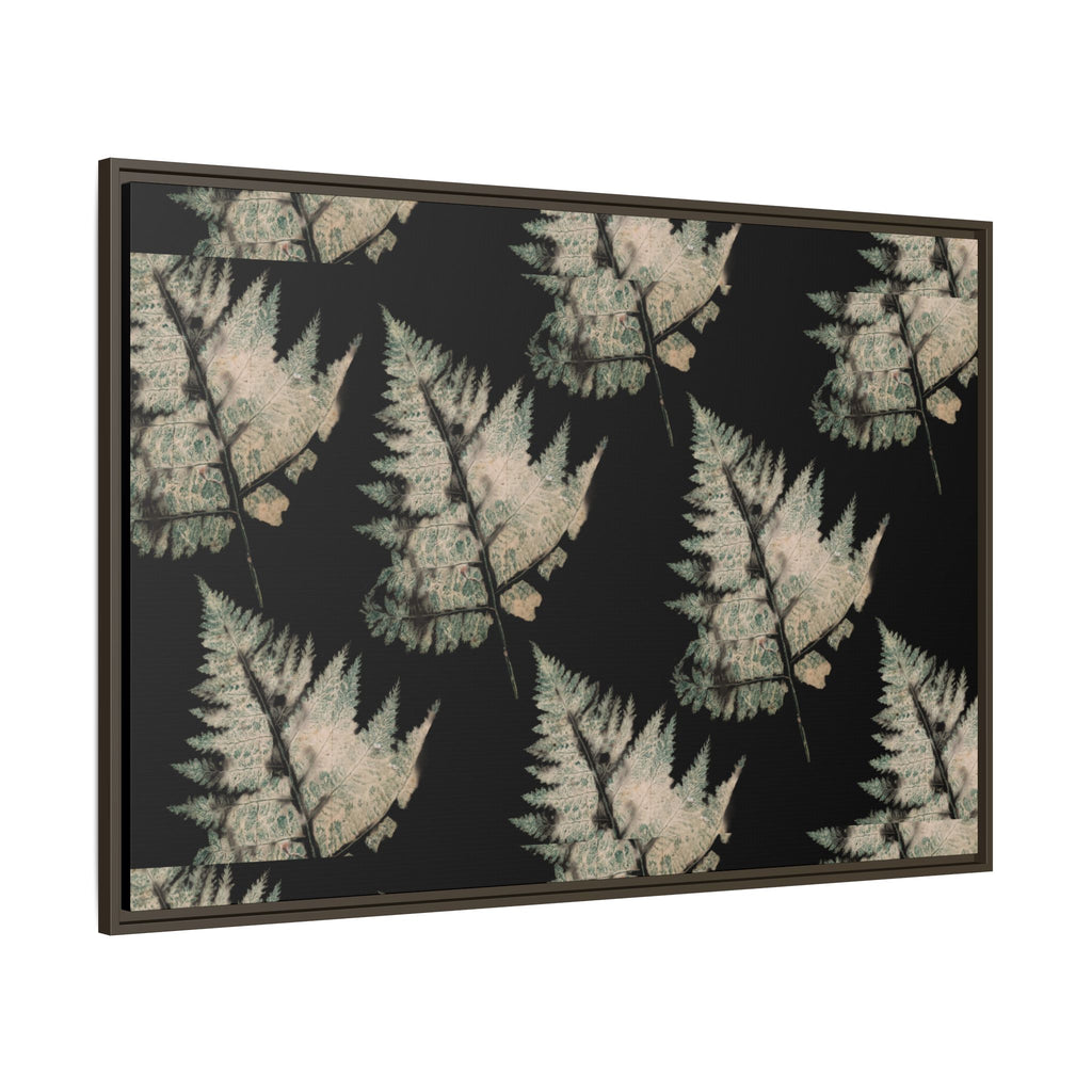 Botanical Fern Matte Canvas Framed Wall Art