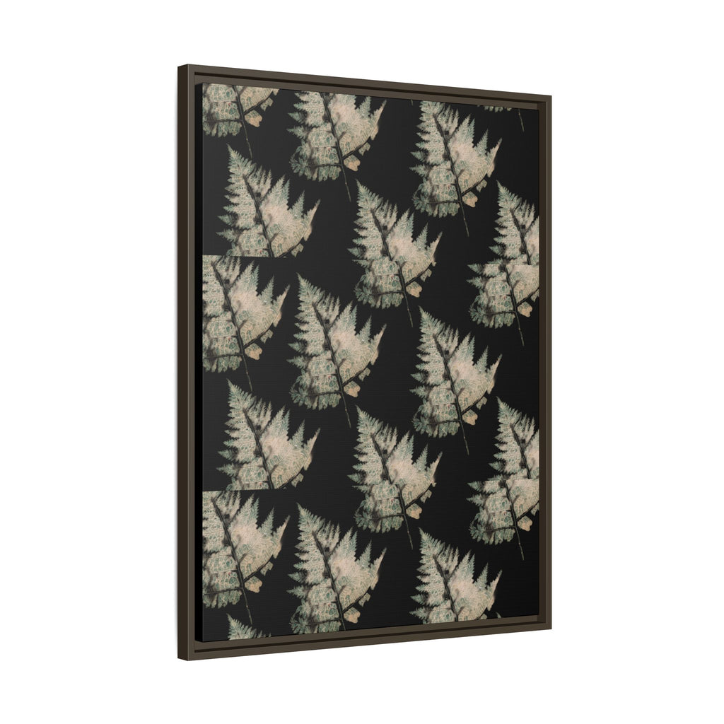 Botanical Fern Matte Canvas Framed Wall Art