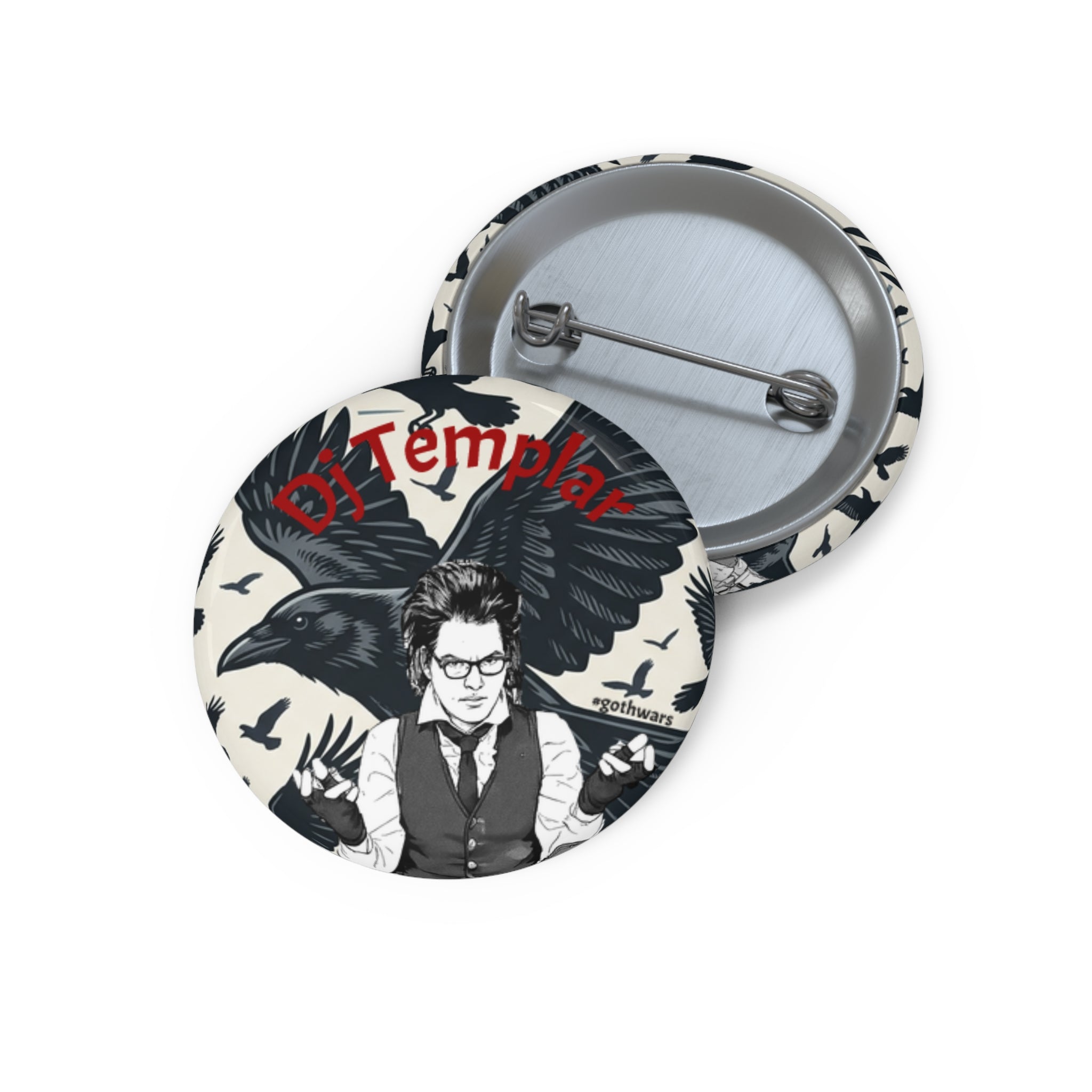 Dj Templar Pin