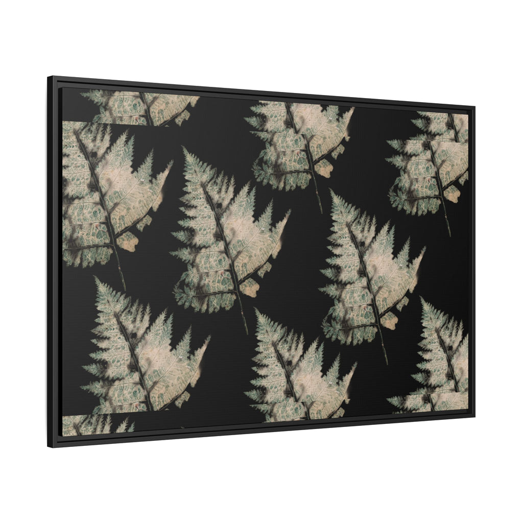 Botanical Fern Matte Canvas Framed Wall Art
