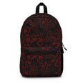 RED LIGHT Backpack – Gothic Vintage Pattern School & Travel Bag