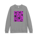 Spider Pattern Sweatshirt — Purple Halloween Spooky Crewneck