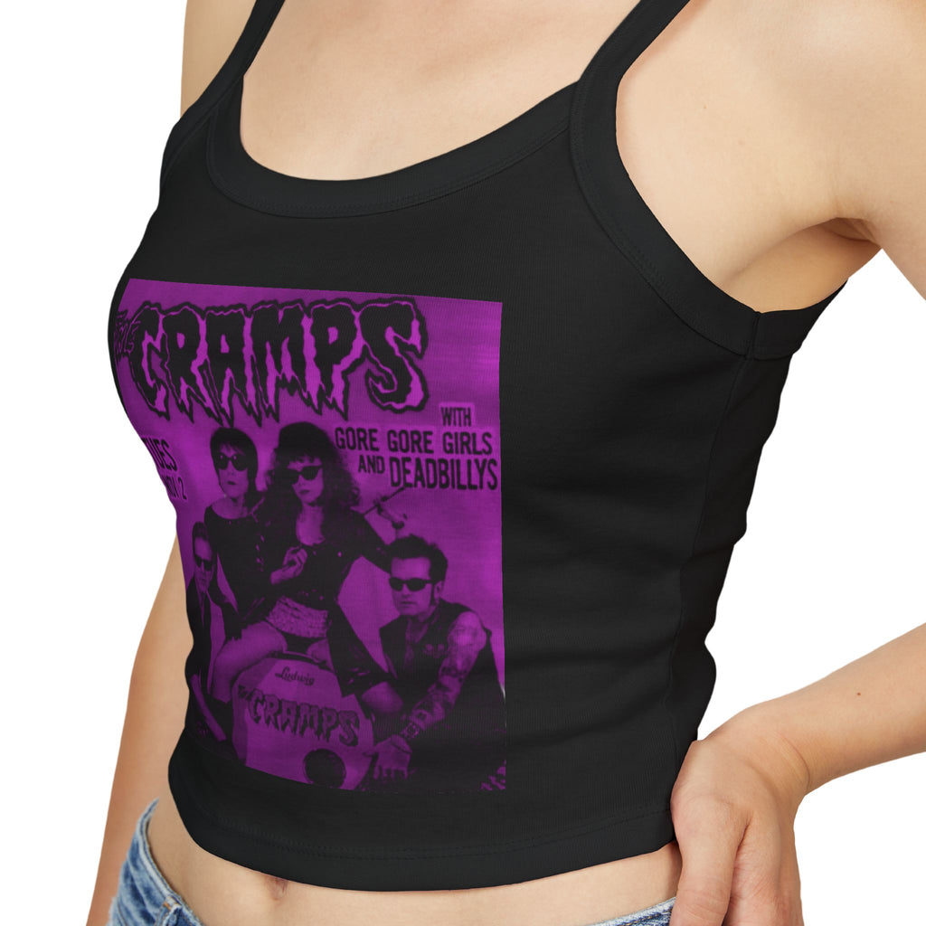 The Cramps Vintage Poster Crop Tank