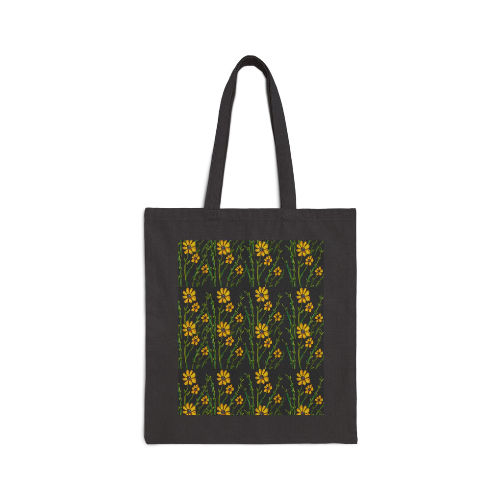 Tote Bag — Sunflower Field Cotton Canvas Tote