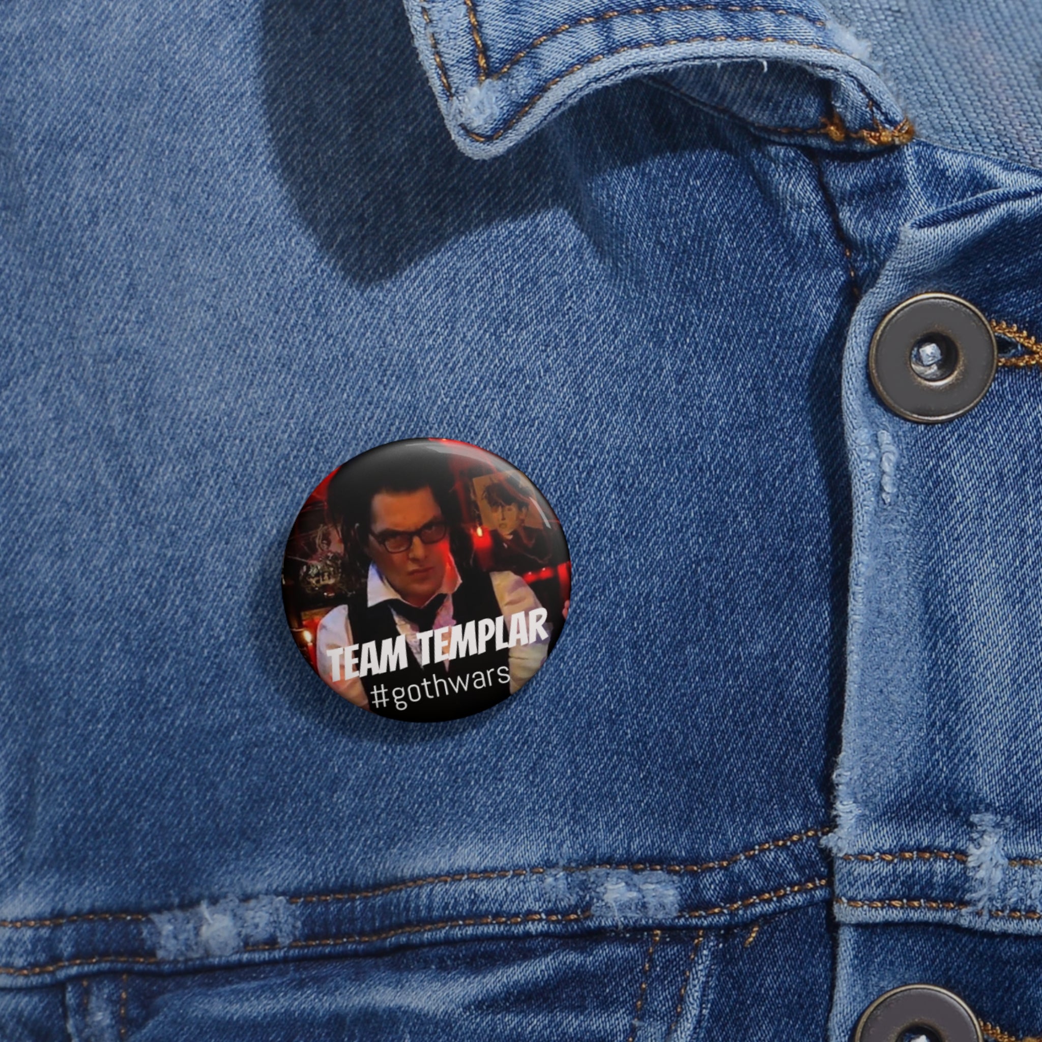 Team Templar Pin (#gothwars)