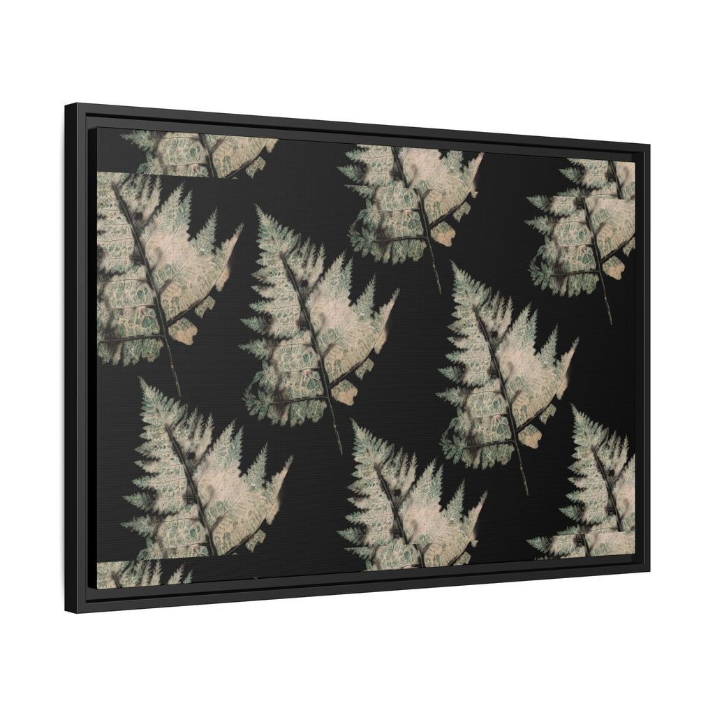 Botanical Fern Matte Canvas Framed Wall Art