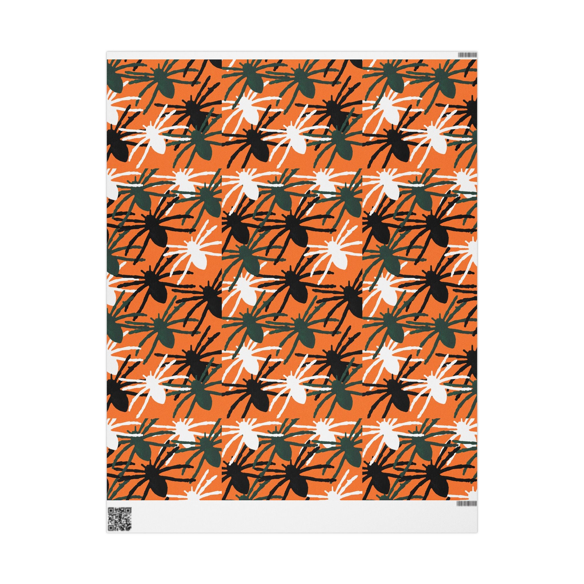 Tropical Palm Wrapping Paper – Orange Botanical Gift Wrap