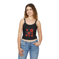 Floral Retro Crop Tank