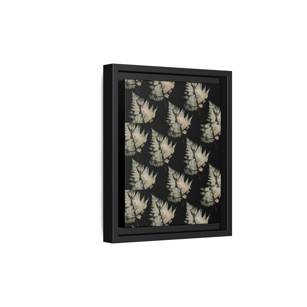 Botanical Fern Matte Canvas Framed Wall Art
