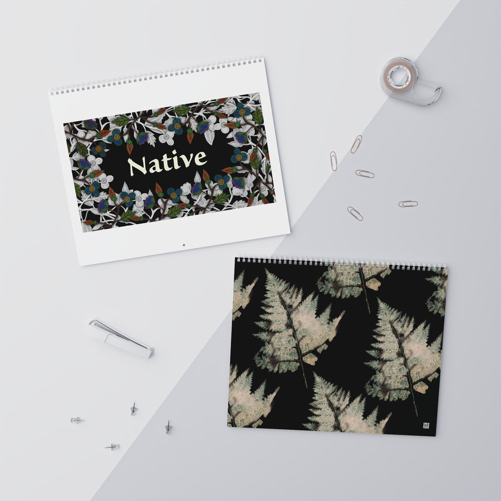 2026 Native Wall Calendar — Illustrated Monthly Wall Calendar