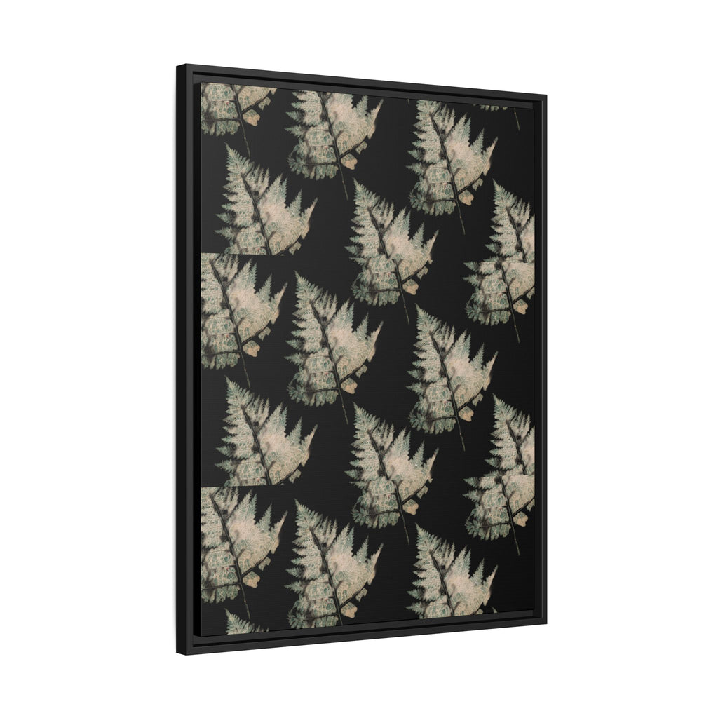 Botanical Fern Matte Canvas Framed Wall Art