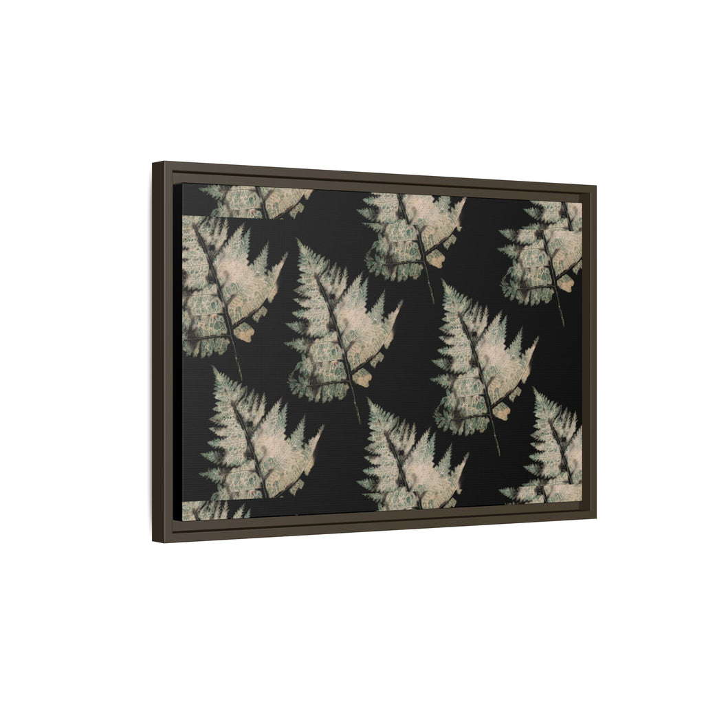 Botanical Fern Matte Canvas Framed Wall Art