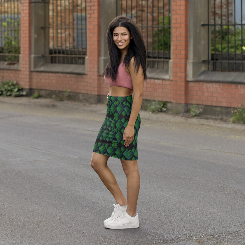 Dragon skin skirt