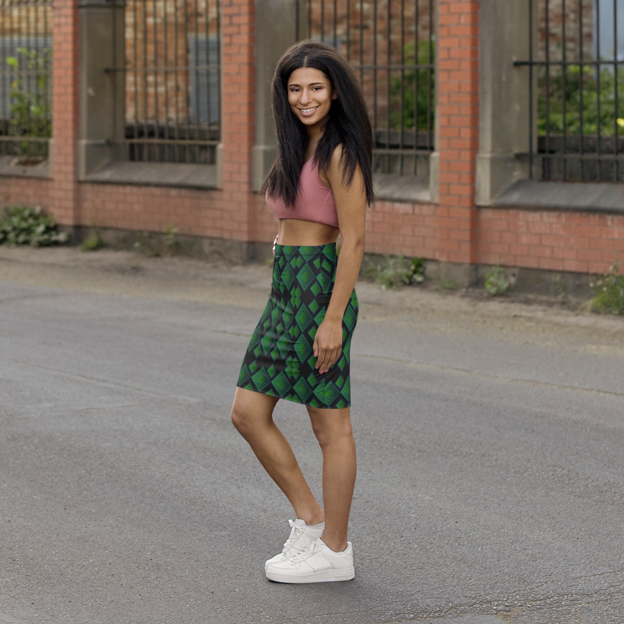 Dragon skin skirt