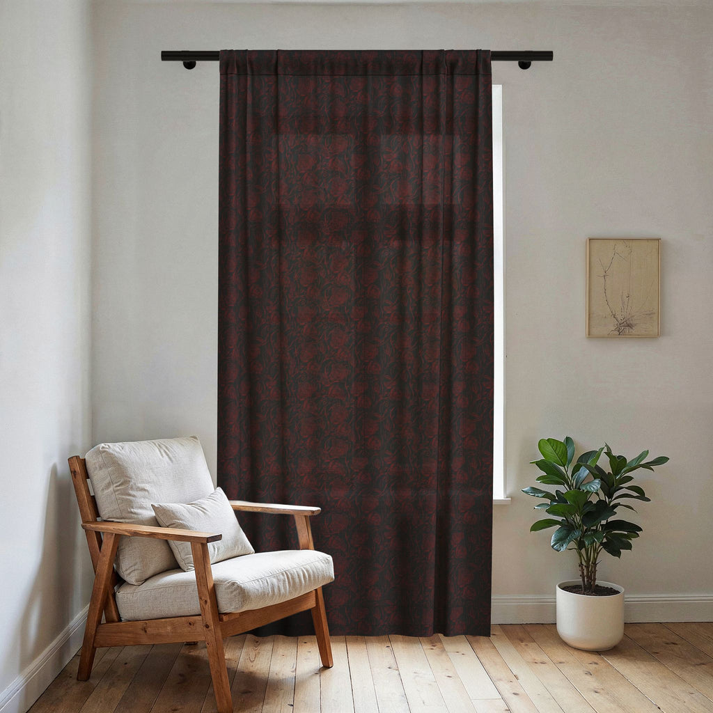 Sheer Window Curtain