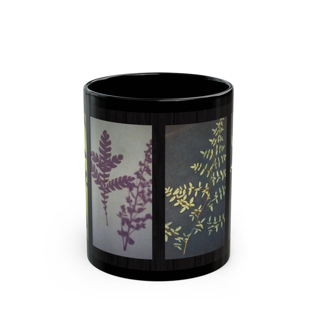 Botanical Silhouette Black Coffee Mug (11oz/15oz)