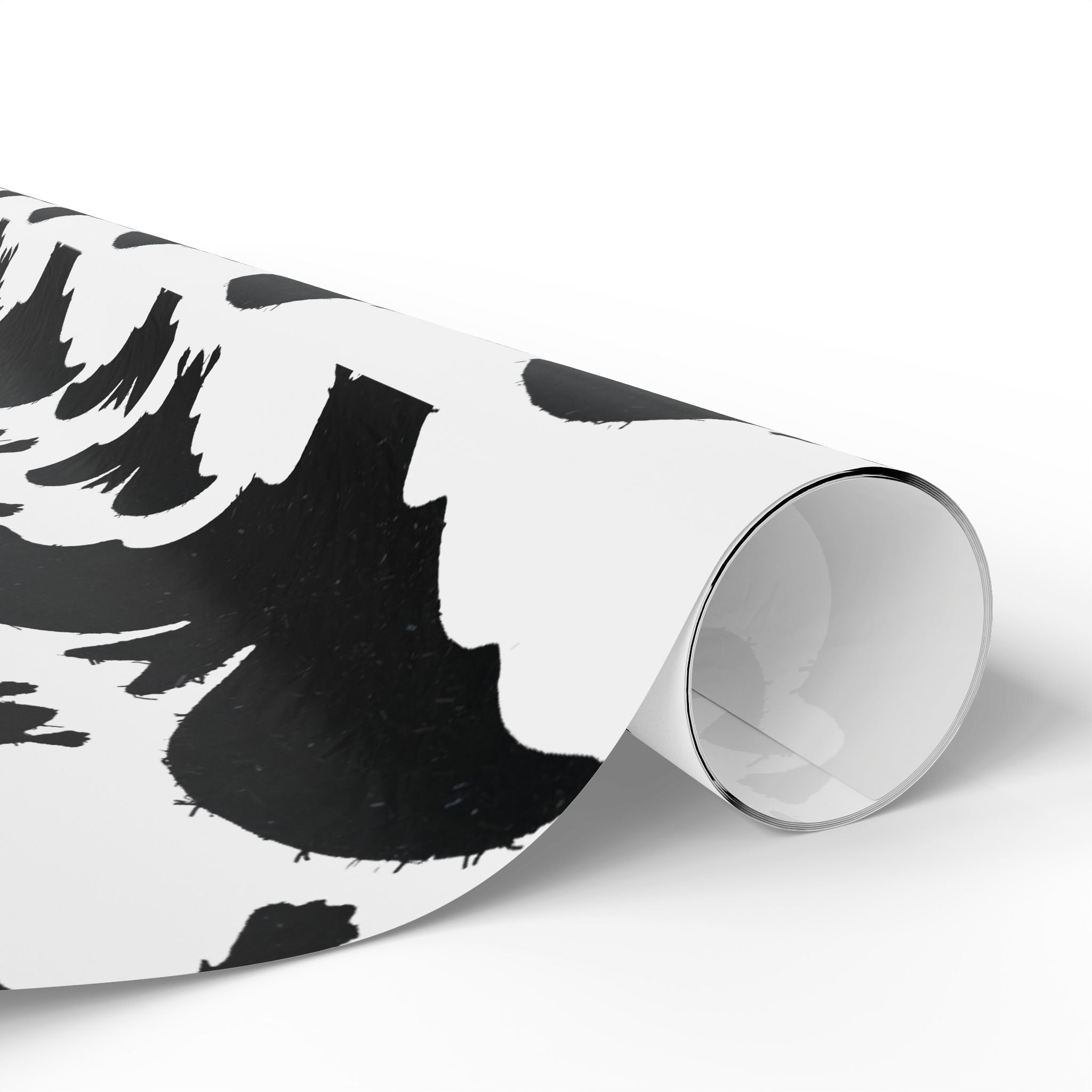 Halloween Bat Pattern Wrapping Paper