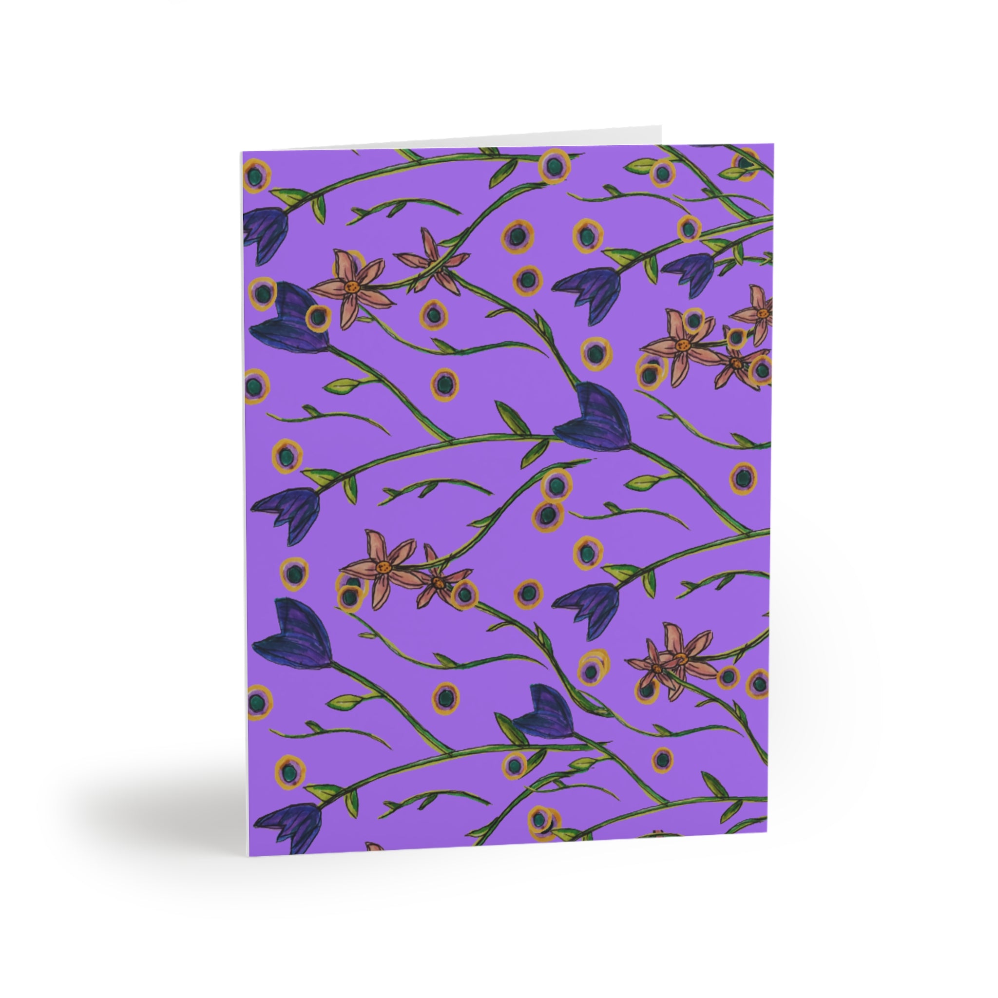 Blank Greeting Cards Pack — Printable Folded Cards (8/16/24 pcs)