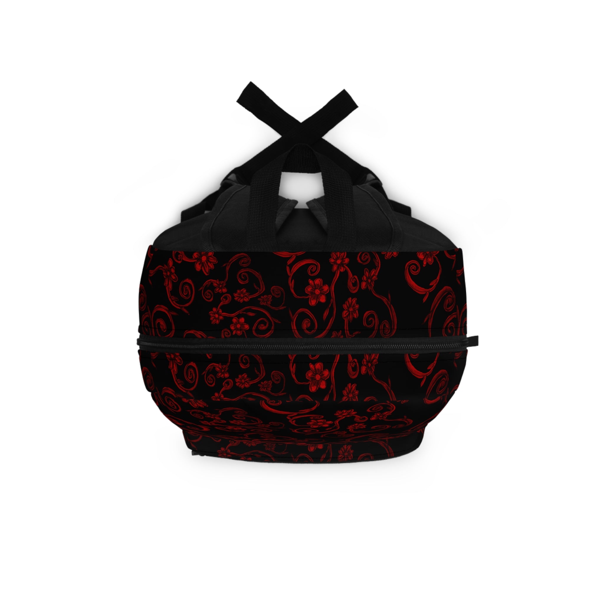 RED LIGHT Backpack – Gothic Vintage Pattern School & Travel Bag